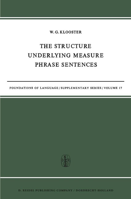 The Structure Underlying Measure Phrase Sentences