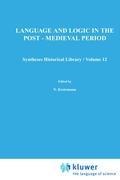 Language and Logic in the Post-Medieval Period