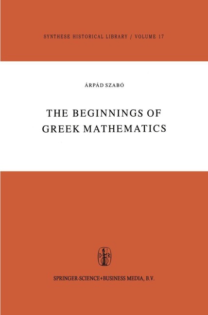 The Beginnings of Greek Mathematics