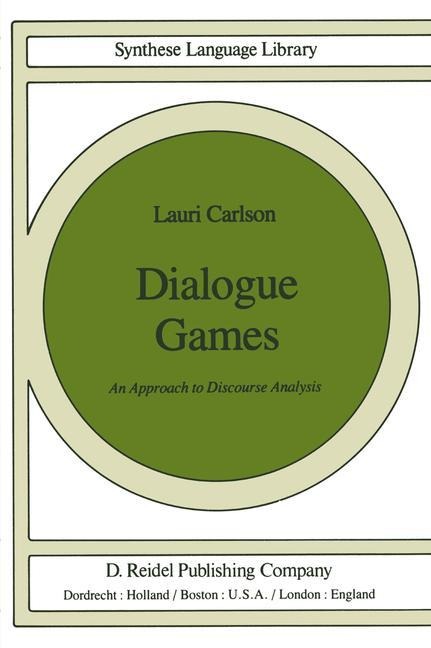Dialogue Games: An Approach to Discourse Analysis