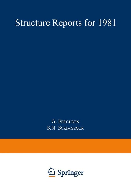 Structure Reports for 1981: Organic Section