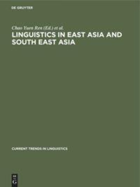 Linguistics in East Asia and South East Asia
