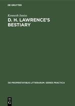 D. H. Lawrence's Bestiary: A Study of his Use of Animal Trope and Symbol