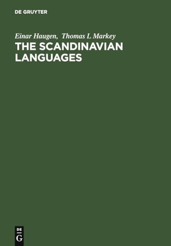 The Scandinavian Languages Fifty Years of Linguistic Research (1918 - 1968)