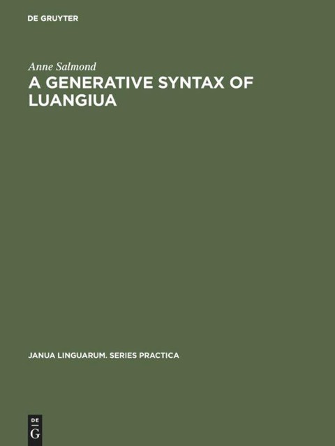 A Generative Syntax of Luangiua: A Polynesian Language