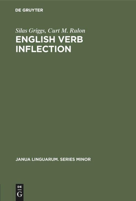 English Verb Inflection: A Generative View