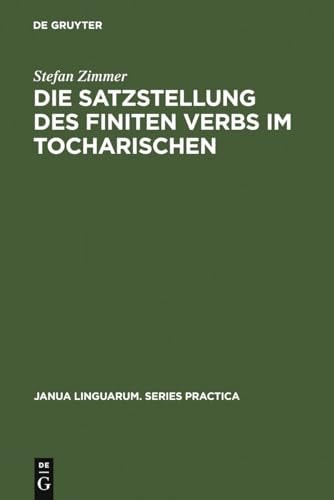 Die Satzstellung des finiten verbs im Tocharischen