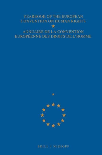 Yearbook of the European Convention on Human Rights/Annuaire de la Convention Europeenne Des Droits de l'Homme, Volume 37 (1994)