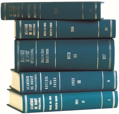 Recueil Des Cours, Collected Courses, Tome/Volume 291 (2001)