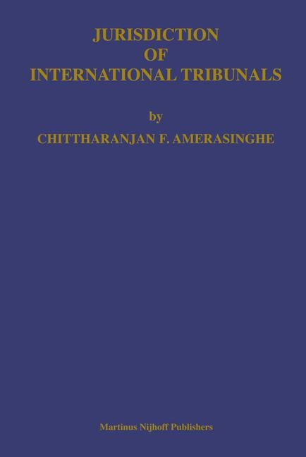 Jurisdiction of International Tribunals
