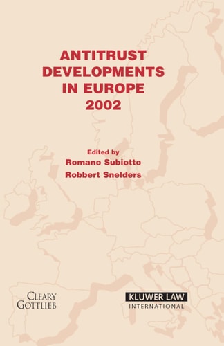 Antitrust Developments in Europe, 2002