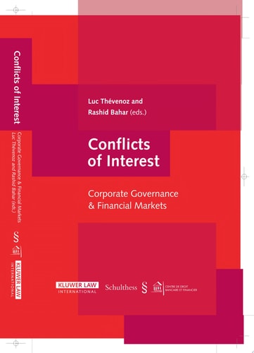 Conflicts of Interest Corporate Governance and Financial Markets