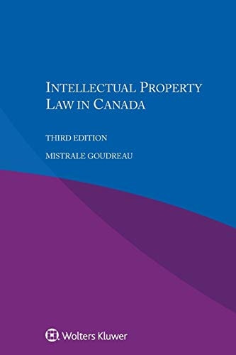 Intellectual Property Law in Canada