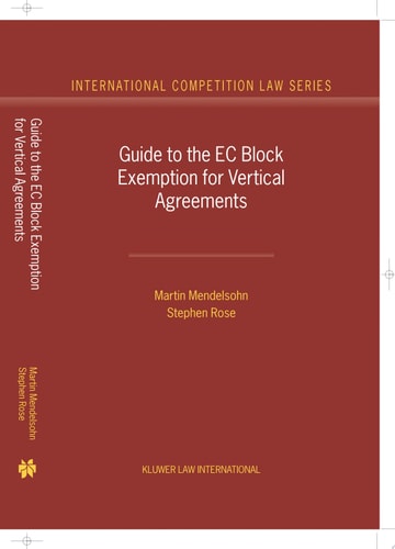 Guide to the EU Block Exemption for Vertical Agreements