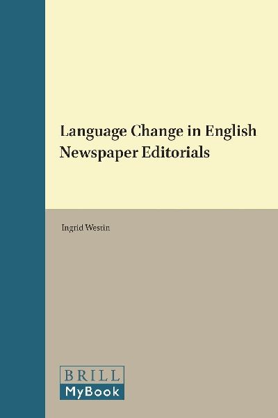 Language Change in English Newspaper Editorials