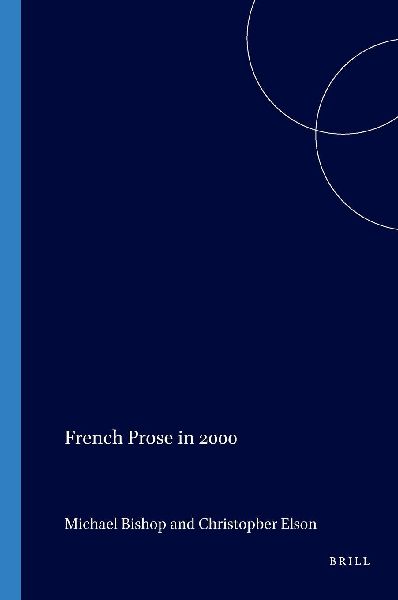 French Prose in 2000