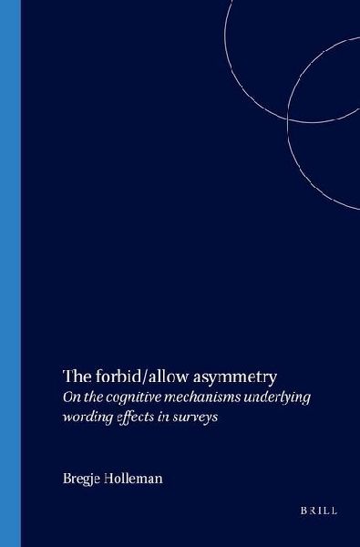 The Forbid/Allow Asymmetry: On the Cognitive Mechanisms Underlying Wording Effects in Surveys