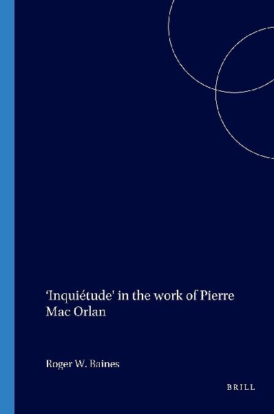 'Inquiétude' in the Work of Pierre Mac Orlan
