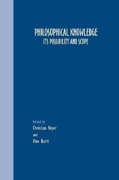 Philosophical Knowledge