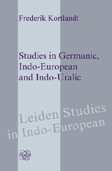 Studies in Germanic, Indo-European and Indo-Uralic