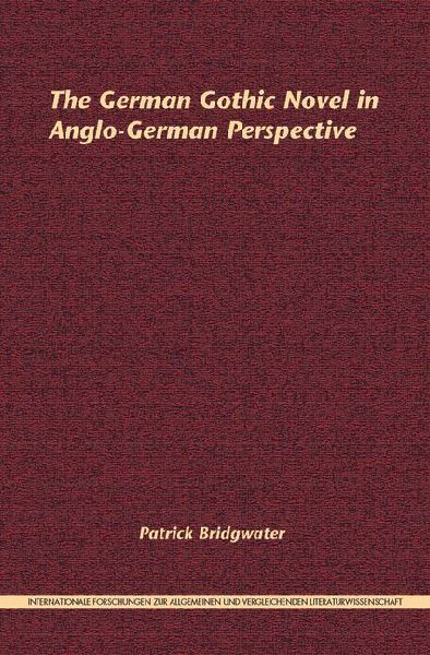 The German Gothic Novel in Anglo-German Perspective