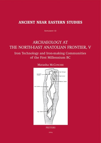 Archaeology at the North-east Anatolian Frontier, V Iron Technology and Iron-making Communities of the First Millennium BC