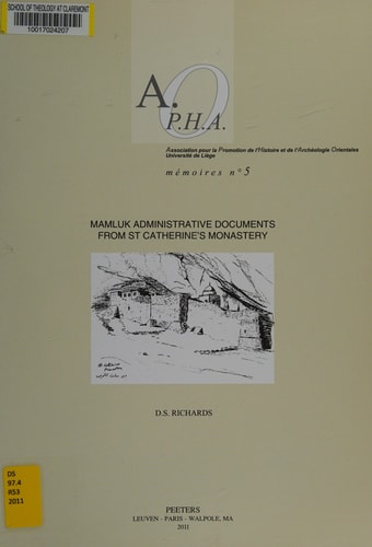 Mamluk Administrative Documents from St. Catherine's Monastery