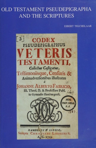Old Testament Pseudepigrapha and the Scriptures
