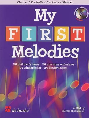 My First Melodies: 34 Childrens Tunes - Clarinet