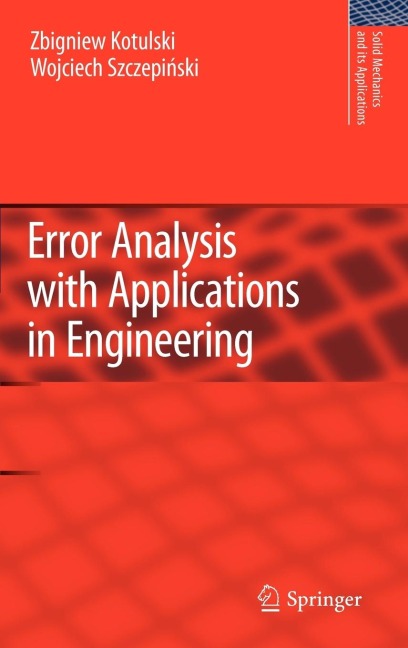 Error Analysis with Applications in Engineering