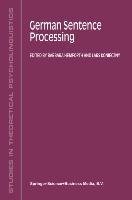 German Sentence Processing