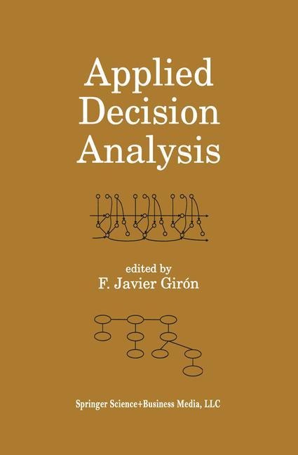 Applied Decision Analysis