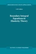 Boundary Integral Equations in Elasticity Theory