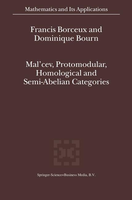 Malcev, Protomodular, Homological and Semi-Abelian Categories