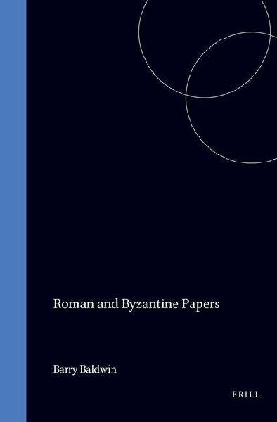 Roman and Byzantine Papers