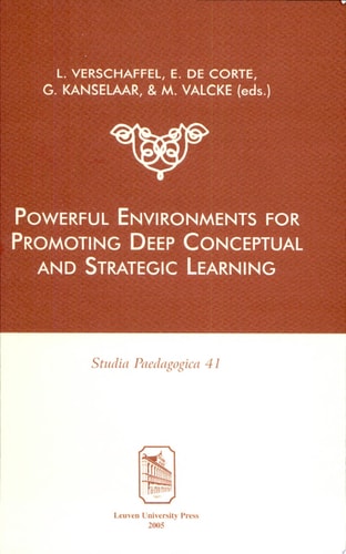Powerful Environments for Promoting Deep Conceptual and Strategic Learning