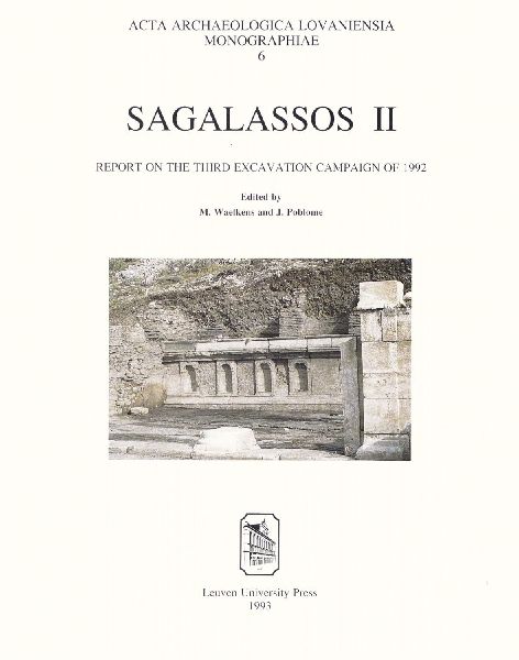 Sagalassos II: Report on the third excavation campaign of 1992
