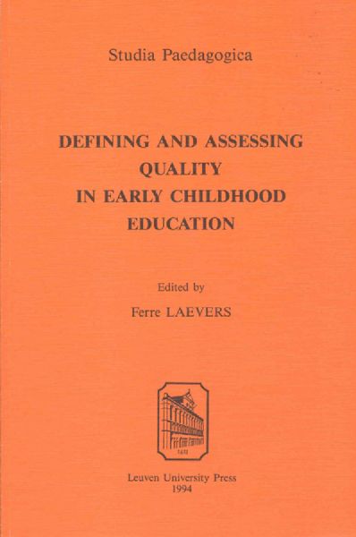 Defining and Assessing Quality in Early Childhood Education