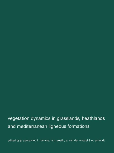 Vegetation Dynamics in Grasslans, Heathlands and Mediterranean Ligneous Formations: Symposium of the Working Groups for Succession Research on Permanent Plots, and Data-Processing in Phytosociology of the International Society for Vegetation Science, Held