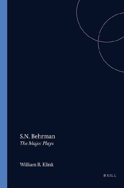S.N. Behrman: The Major Plays