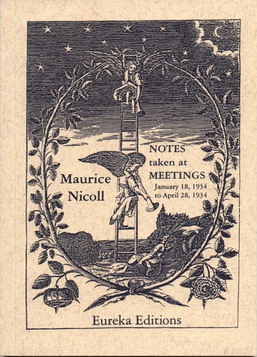 Notes Taken at Meetings 1934 January 18, 1934 to April 28, 1934