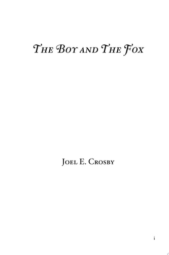 The Boy and the Fox