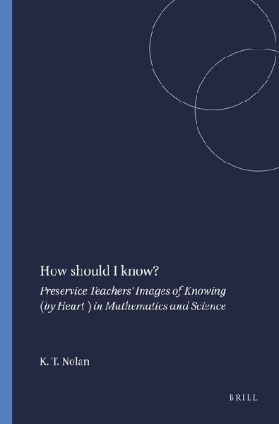 How should I know?