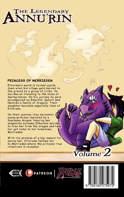 The Legendary Annurin VOL 2: Princess of Merrieden