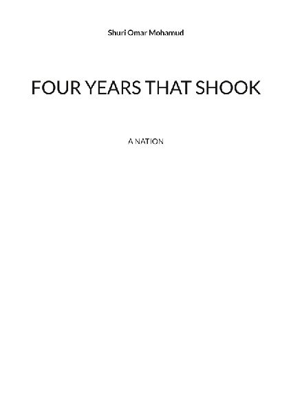 Four years that shook: A NATION