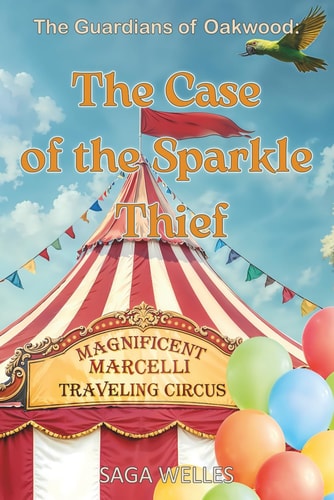 The Case of the Sparkle Thief A Fun and Cozy Middle Grade Mystery Chapter Book for Kids Ages 8-12 Who Love Clues, Circus, and Friendship