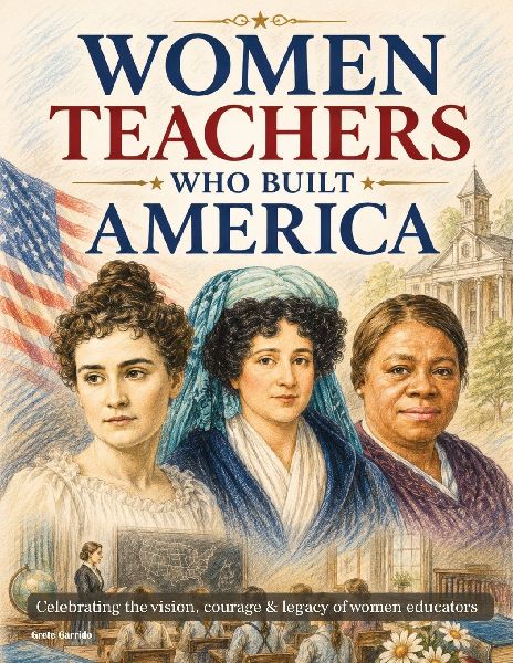 Women Teachers Who Built America: Illustrated Tribute to the Female Educators Who Shaped American History. Inspiring Gift for Teachers, Women in Education, Lovers of U.S. History