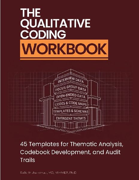 The Qualitative Coding Workbook: 45 Templates for Thematic Analysis, Codebook Development, and Audit Trails