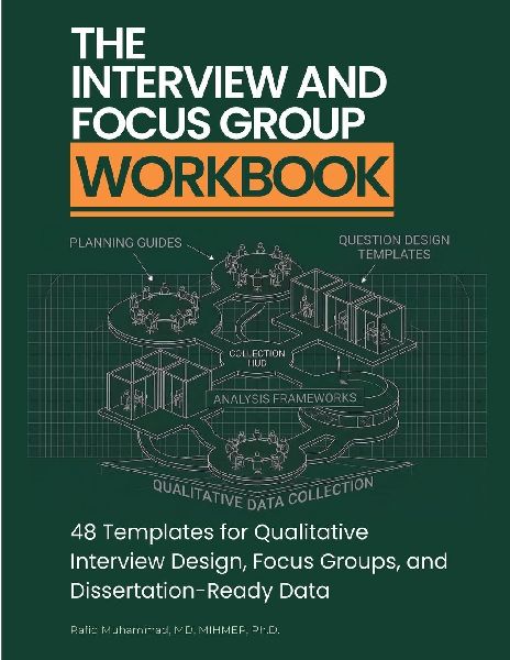 The Interview and Focus Group Workbook: 48 Templates for Qualitative Interview Design, Focus Groups, and Dissertation-Ready Data