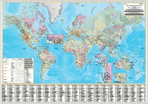 World Distribution of Thorium Deposits